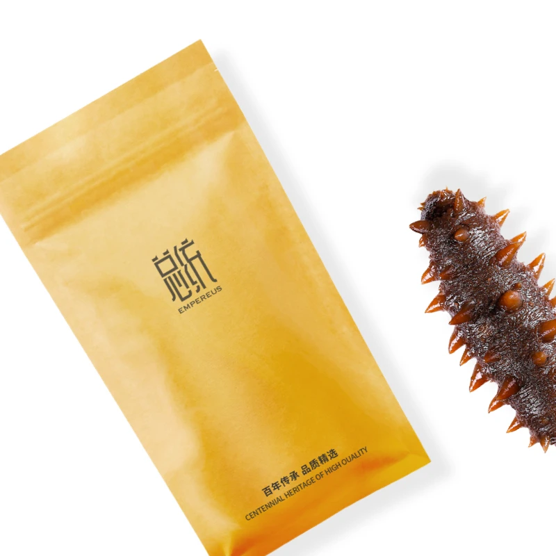 【知嘛甄选】 总统牌 净制海参 干海参-40克（81-90头/500克）/袋