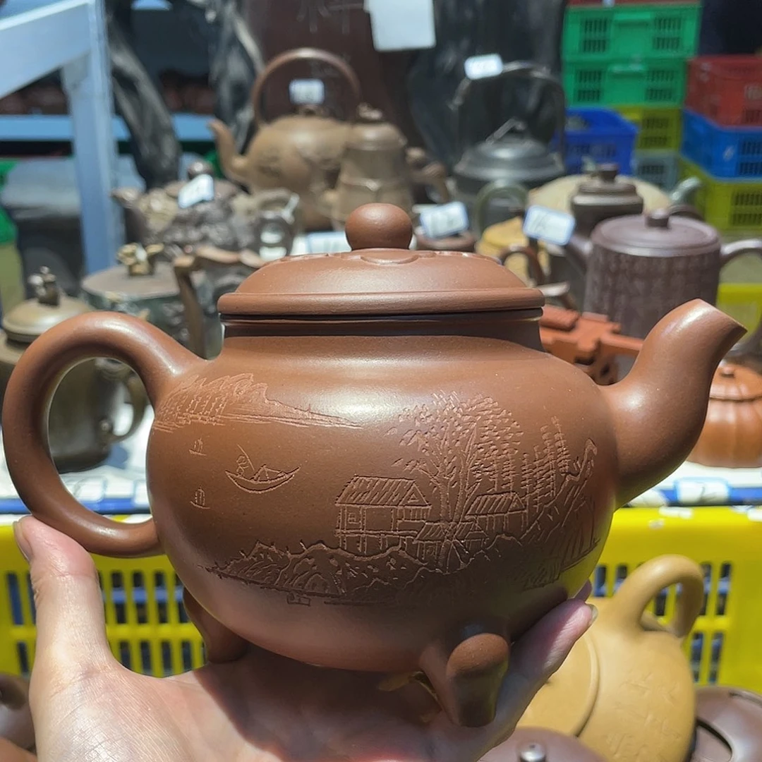 紫砂茶壶800cv宜兴紫砂壶
