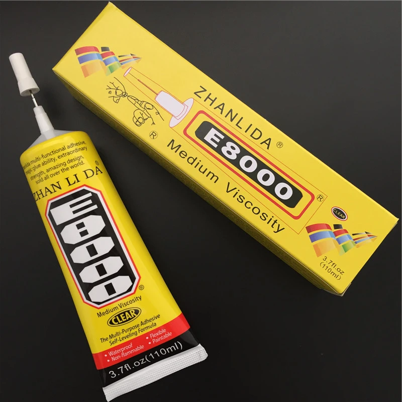 E8000手工DIY饰品材料珠宝首饰戒托玉石手镯珍珠专用强力透明胶水