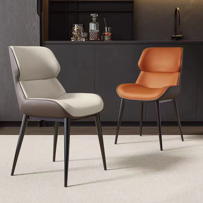 现代简约家用酒店民宿餐椅久坐舒服靠背椅化妆椅轻奢高级餐厅椅子