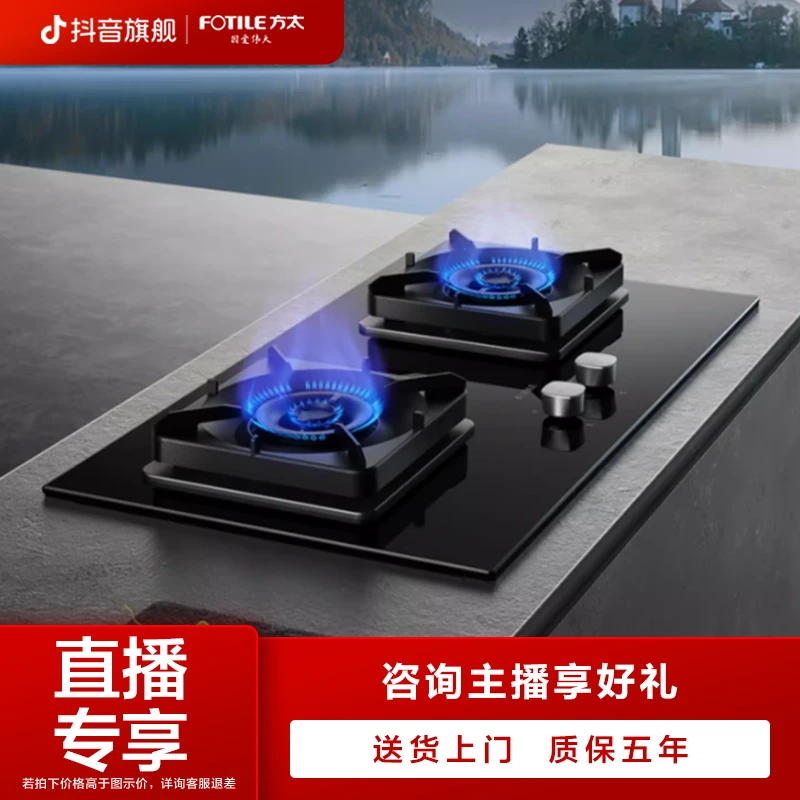 【5.2KW】方太02-TH29B燃气灶燃气灶具液化气天然气换装双灶猛火灶