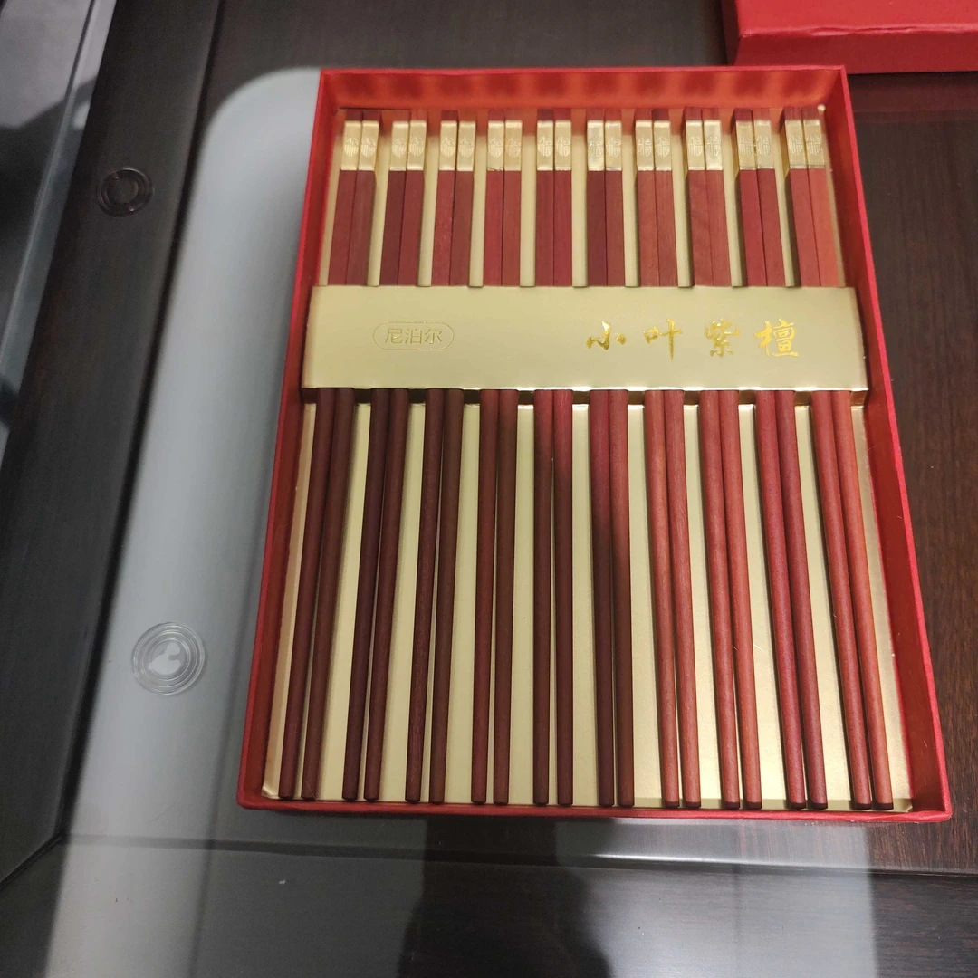 红木好用又时尚的筷子71餐厅轻奢家用天然简约复古中式餐具