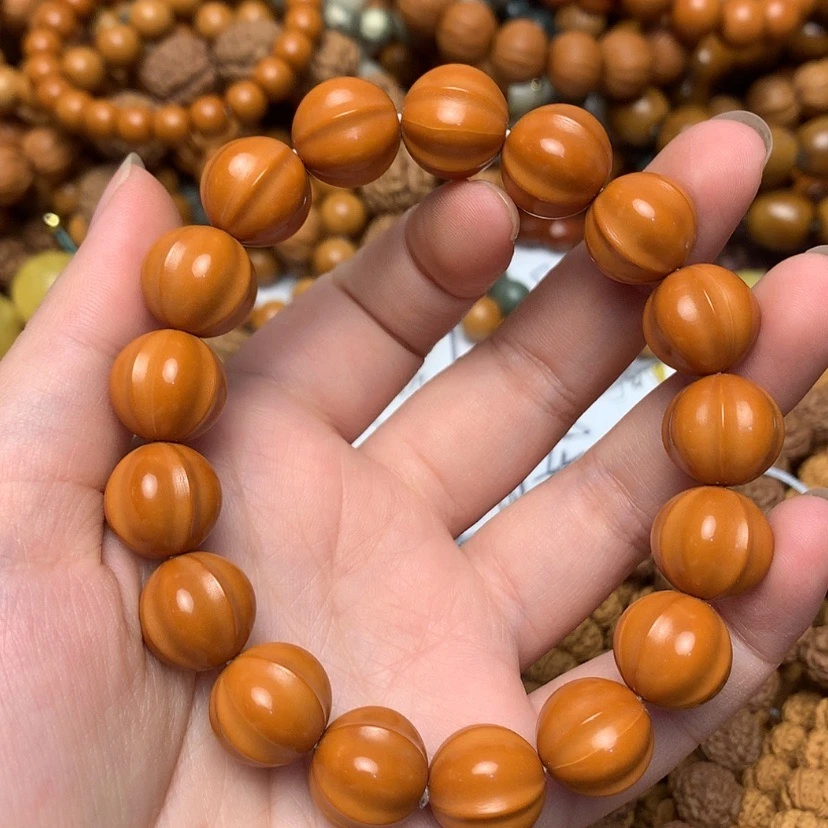 直播福利鲨鱼背10-11mm猴头核桃手串小鲨鱼（微返油黑点介意勿拍）