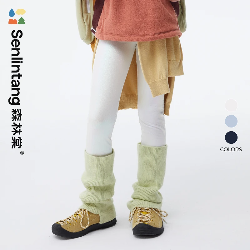 【仿牛仔打底裤】森林棠2024秋季新款儿童仿牛仔百搭紧身弹力打底裤