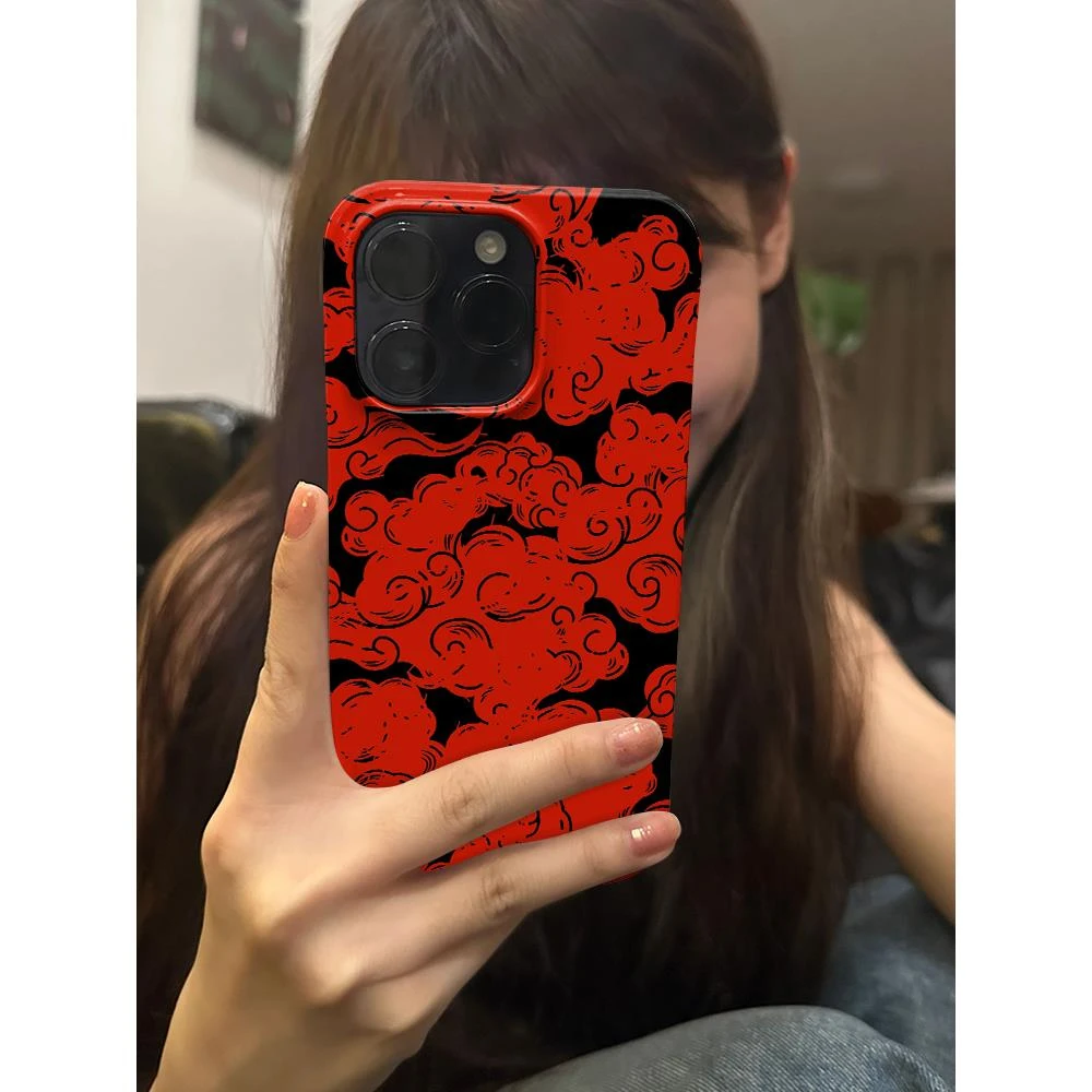 木适用于苹果15pro新年手机保护壳ins风iPhone14promax个性15菲林