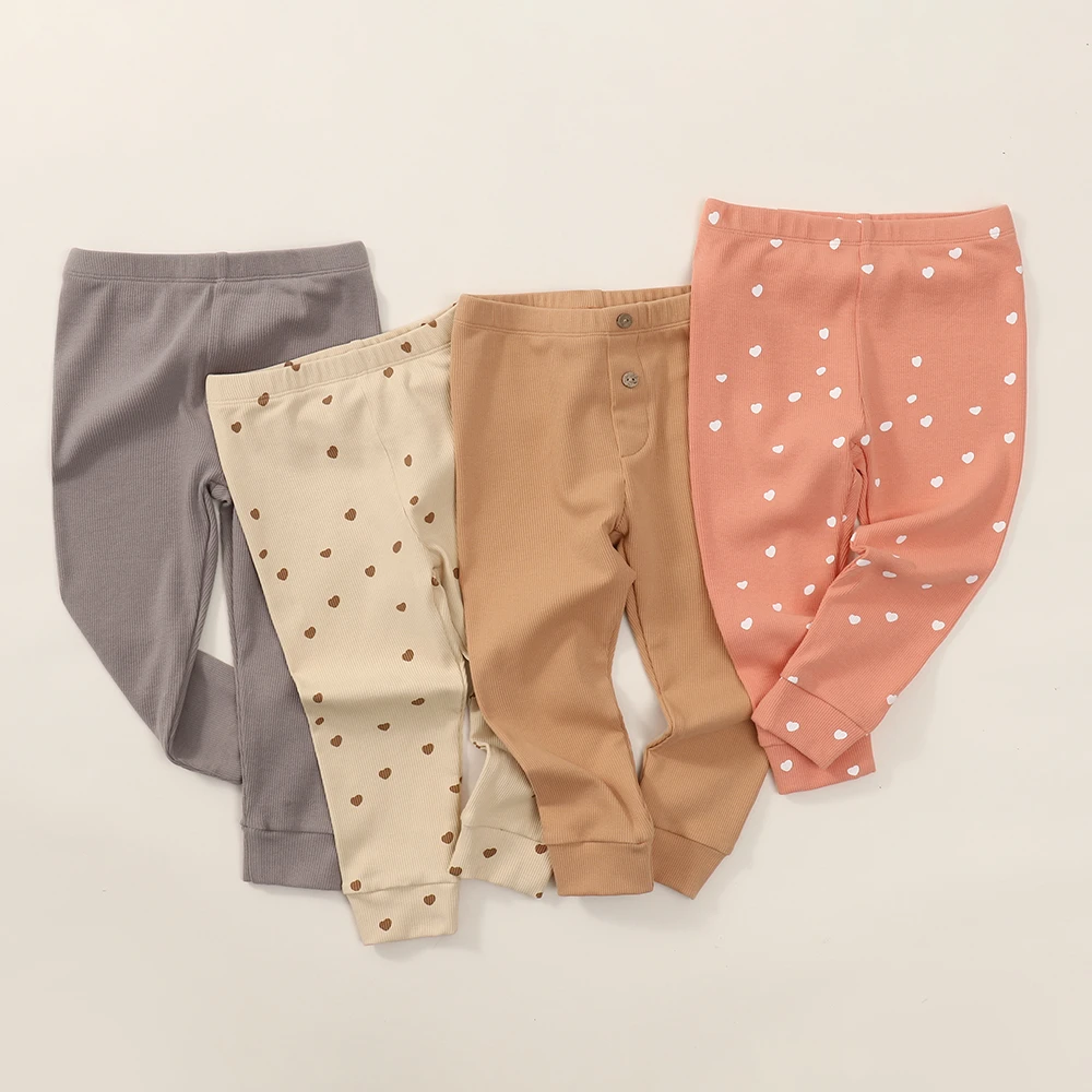 女婴童收口打底裤外穿春秋薄款小女孩百搭休闲裤宝宝洋气紧身裤子