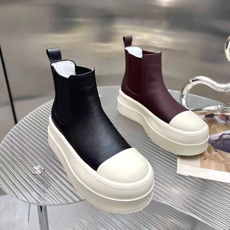 青春纪行.时尚舒适厚底轻奢百搭休闲马丁靴552