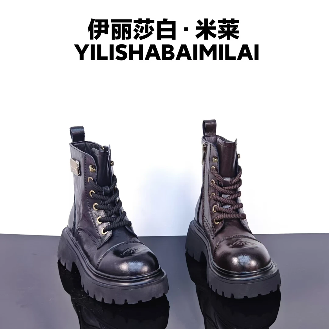 山茶花.潮流爆款马丁靴 MF981
