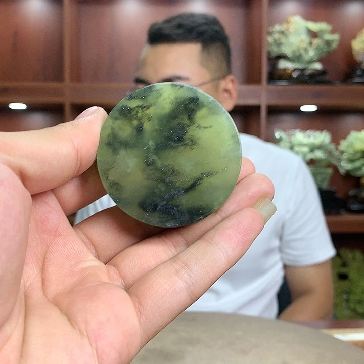 【闪购商品】蛇纹石玉（覆膜）珠宝奇石未镶嵌