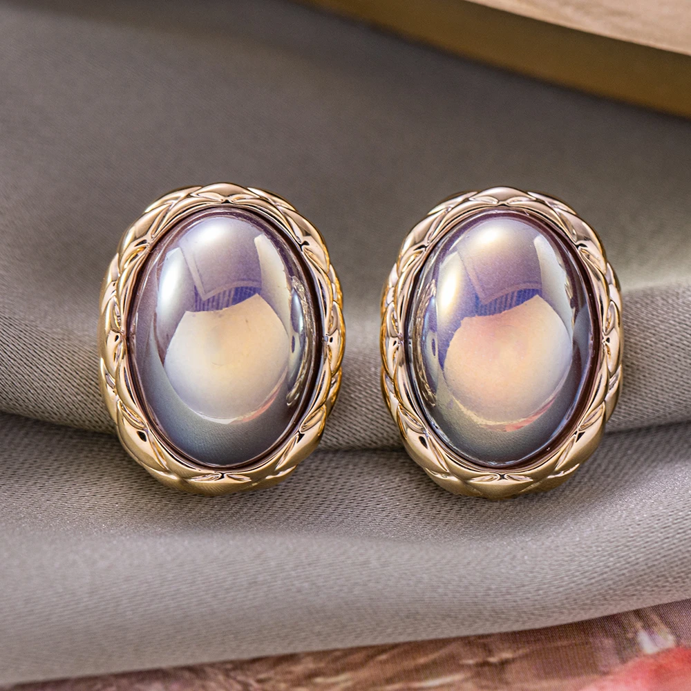 合金耳饰 1500 轻奢精致中古耳钉通勤简约百搭时尚法式耳环耳饰品