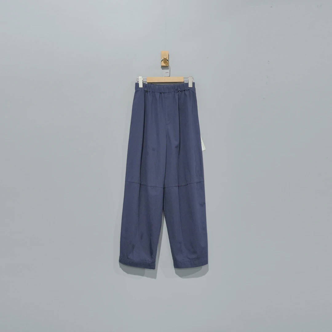 【且听风吟】0211364文艺斜纹棉分割松紧腰休闲裤 裤长95 臀围122