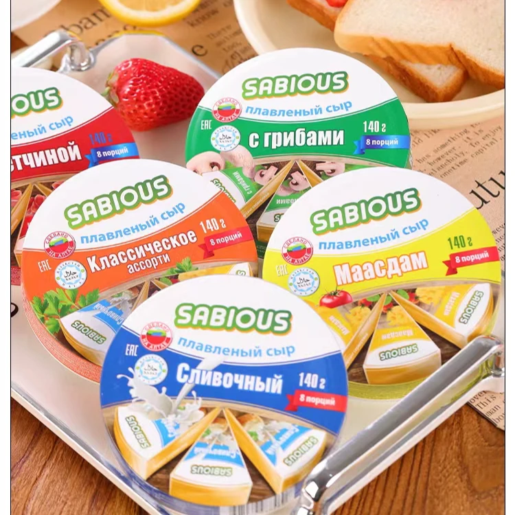 【拍一发三、六盒更划算】俄罗斯原装进口三角奶酪奶味十足140克