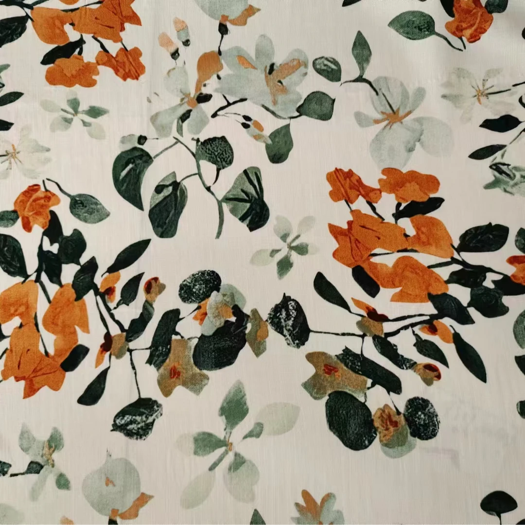 竹节棉国风面料（买2米布包邮）（不支持7天无理由退换）