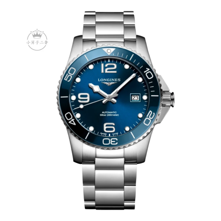 99新 Longines/浪琴 23年全套新款康卡斯/蓝盘/41mm/公价14600