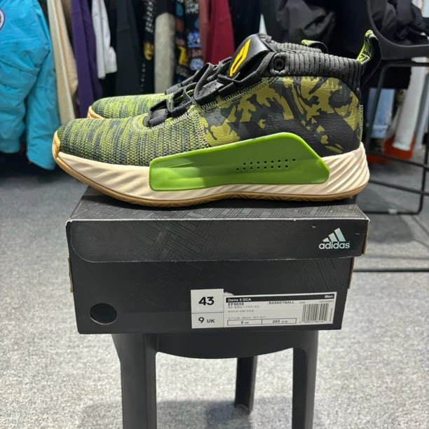 adidas 利拉德五代 迷彩绿 43码 全新原盒 499好价