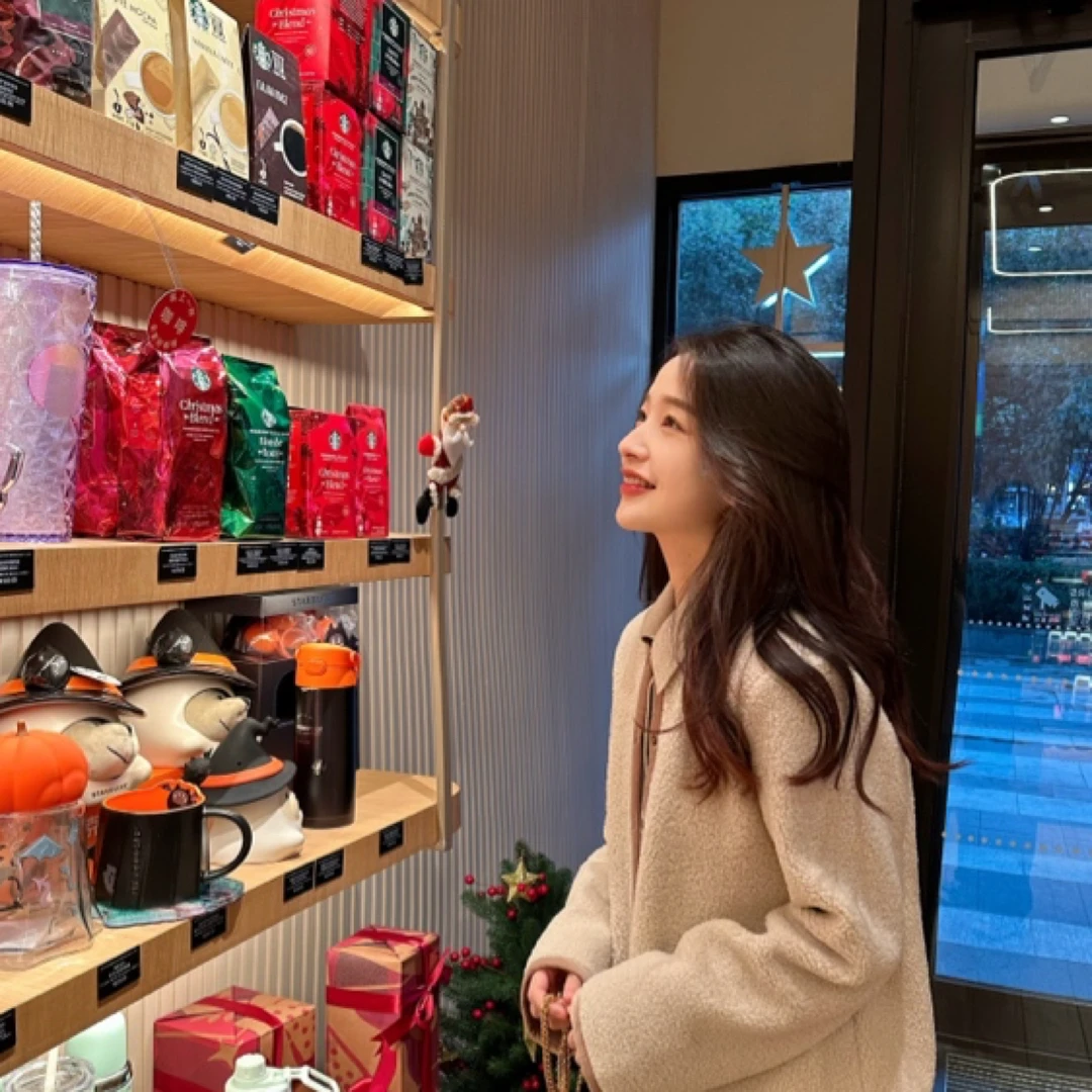 GIRDEAR/哥弟【燕麦可可】秋冬气质保暖摇粒绒小香外套 1400512