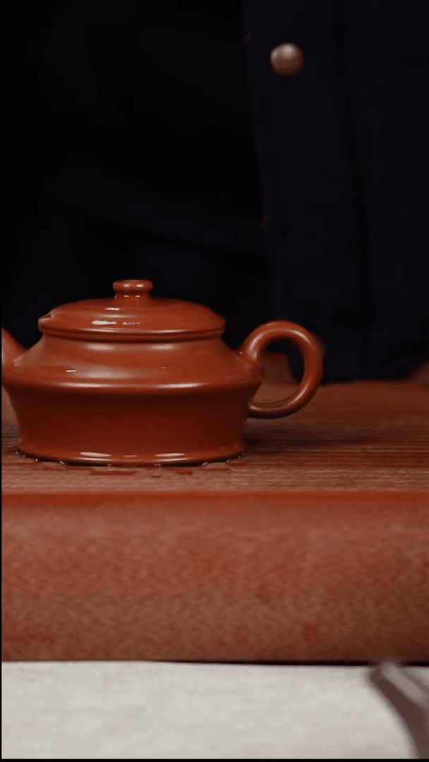 【闪购商品】紫砂茶壶高虚扁