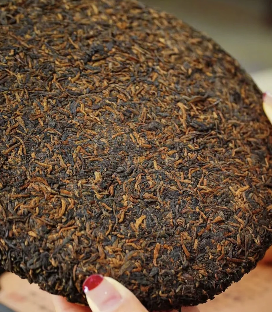 2019年岁月流金熟茶 时光仓产品2015年原料357克一饼