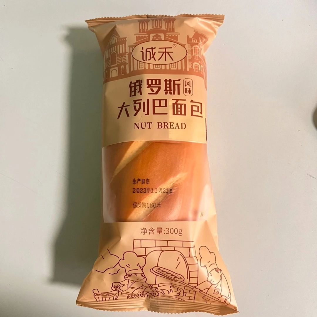 诚禾 俄罗斯大列巴面包300g/个