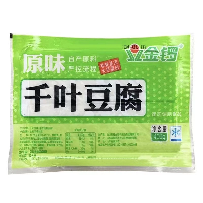 金锣 千叶豆腐(新老包装发货)  400g/盒