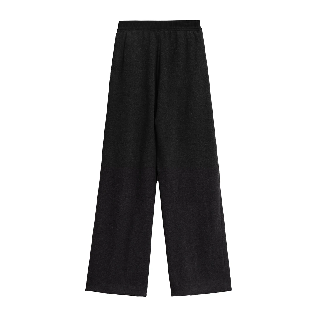 「糯米裤」chao软糯竹纤维绒感直筒裤