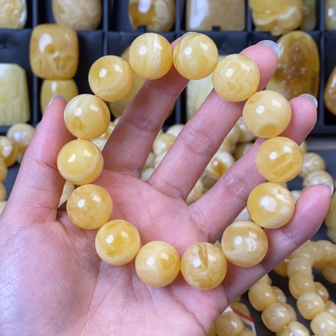 【闪购商品】琥珀颈饰未镶嵌小*