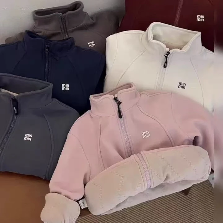 儿童蚕丝校服内搭神器男童女童保暖外套中大童洋气抗冻加厚小棉袄