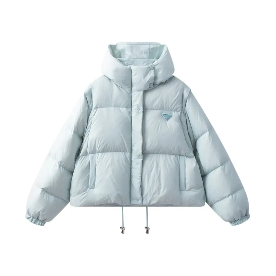 【一衣两穿】可拆卸袖子新款女羽绒服外套保暖时尚