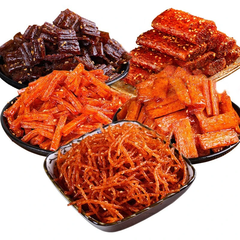 赛一网红零食辣条独立包装辣条香油条小面筋香干子素热狗辣丝32g