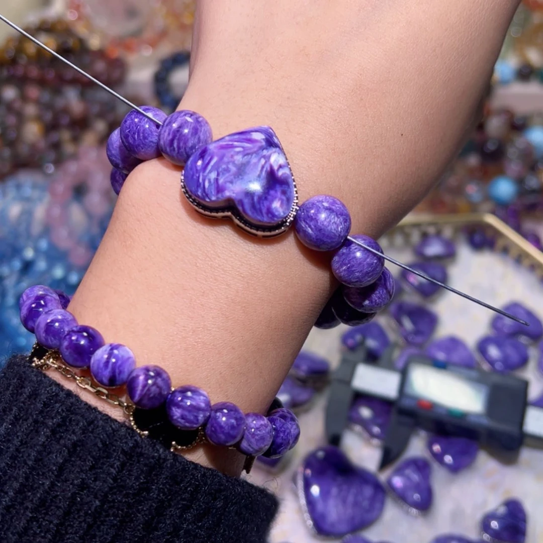 【闪购商品】烟晶手链银S925镶嵌小****?91