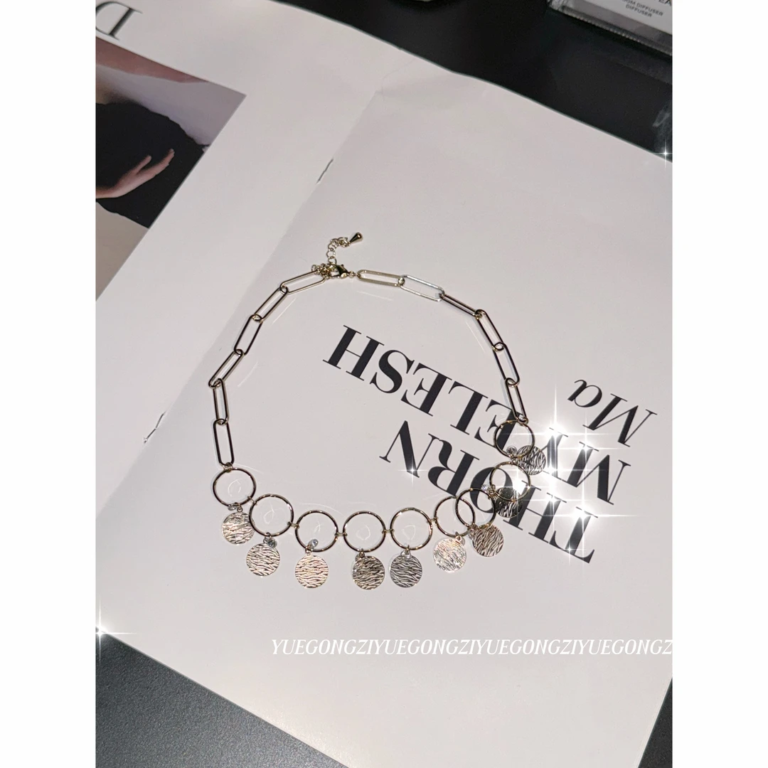 非金属树脂项链 岳岳｜时尚简约设计感项链100577