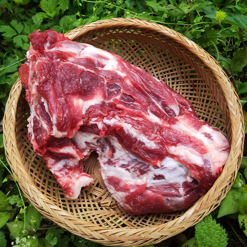 东北大猪肉梅花脖骨5斤