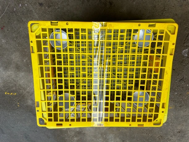 小黄筐装云南本土五黑鸡发货重量新鲜嫩吃发货