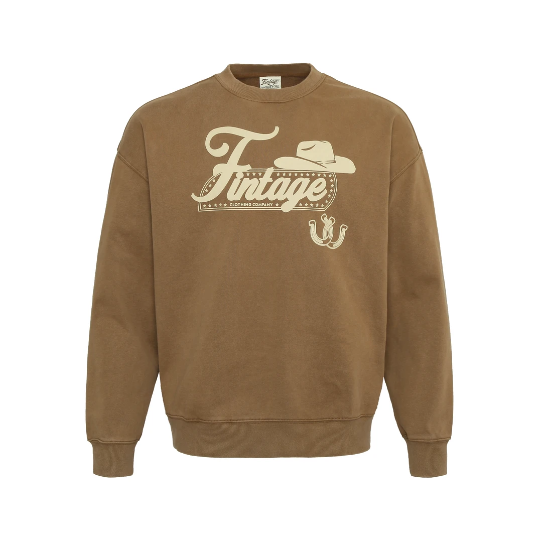 Fintage 水洗牛仔卫衣