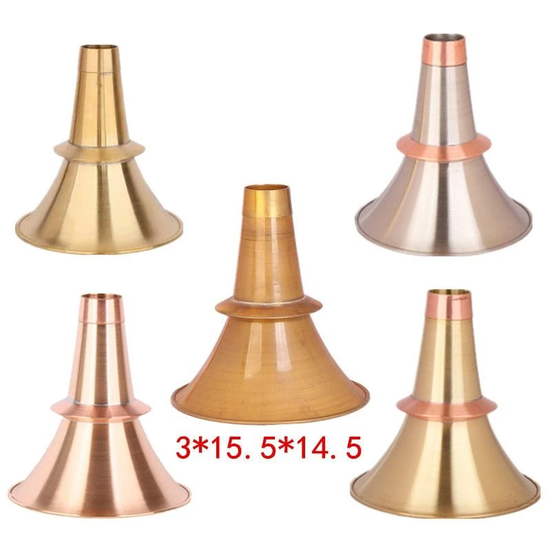 白铜加厚唢呐黄铜碗黄铜加厚唢呐碗黄铜碗喇叭口磷铜碗民间