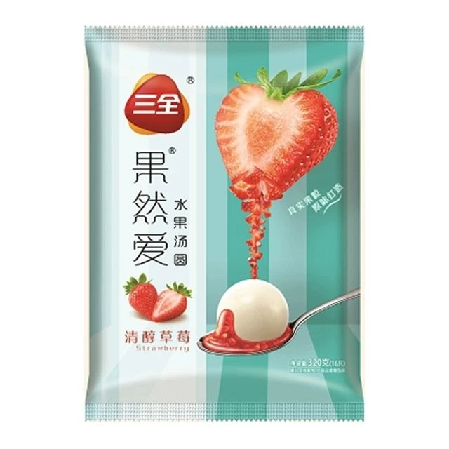 三全 果然爱水果草莓汤圆 320g/袋