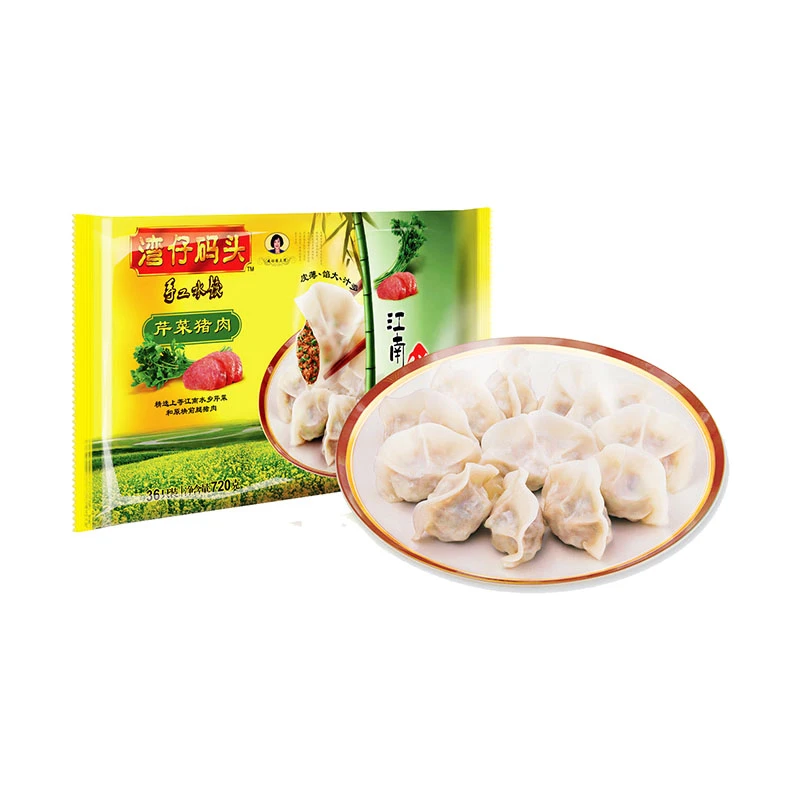 湾仔码头 芹菜猪肉水饺 720g