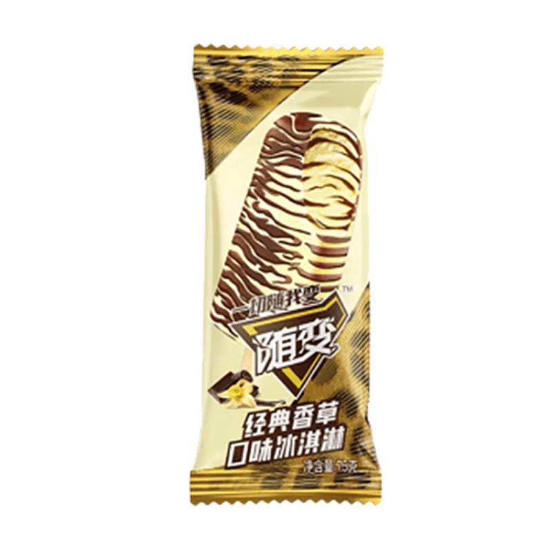 蒙牛 随变经典香草口味冰淇淋 75g/袋