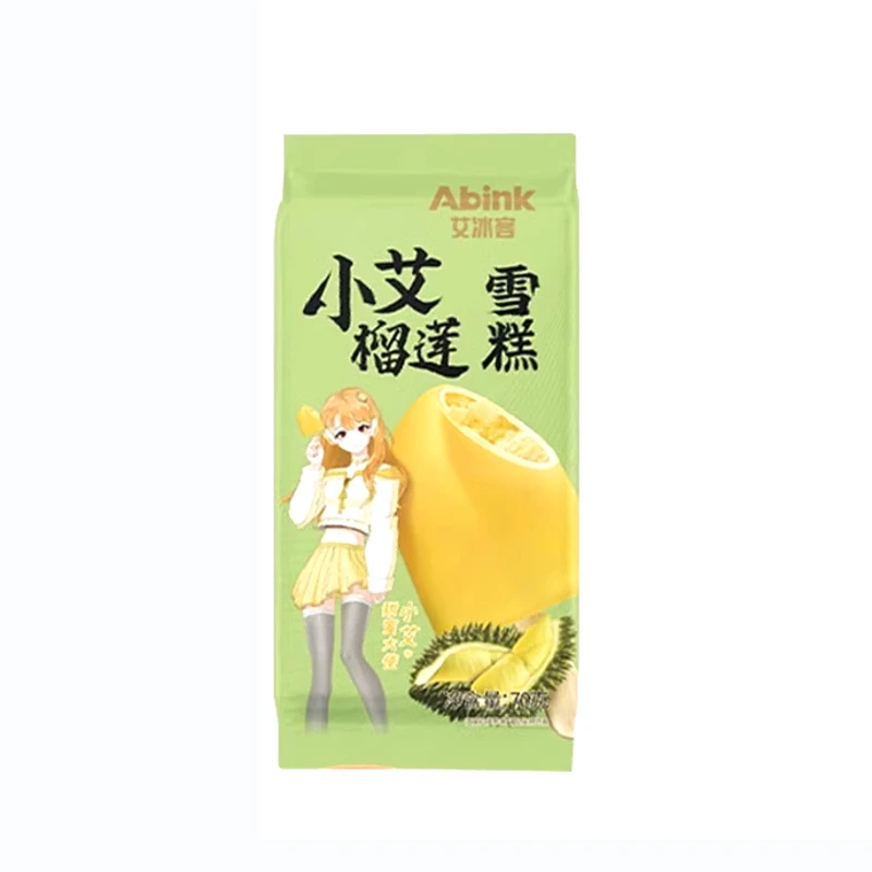 艾冰客 小艾榴莲雪糕 70g/支