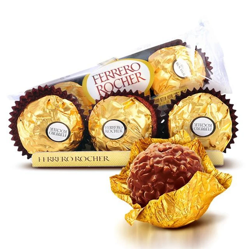 费列罗    榛果威化巧克力（3粒装）   37.5g/袋