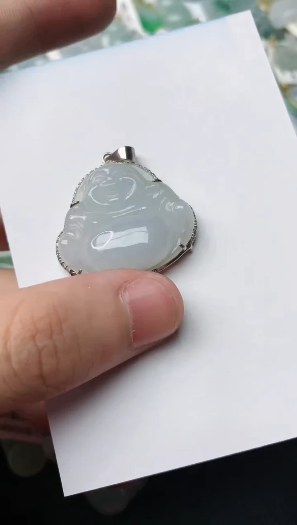 【闪购商品】翡翠颈饰银S925镶嵌10.......