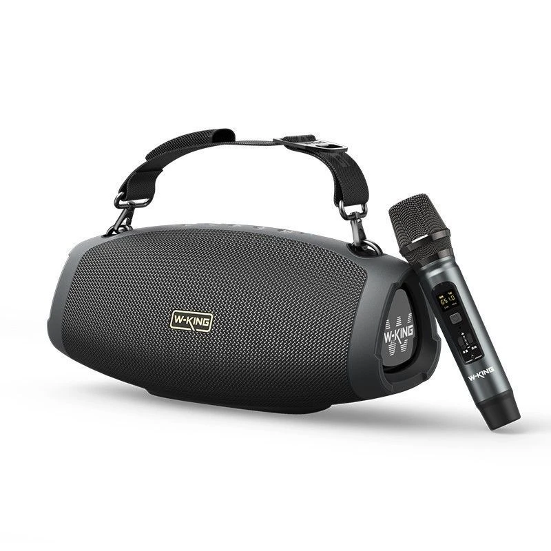 维尔晶D10+户外战鼓重低音蓝牙音响防水唱歌K歌骑行大功率音箱