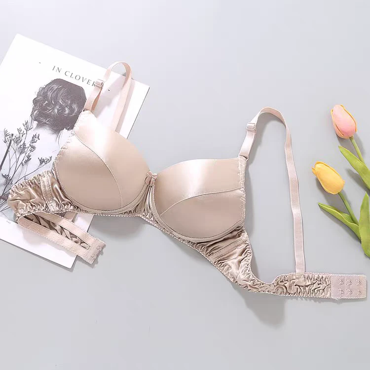 桑蚕丝文胸直播链接舒适透气无痕