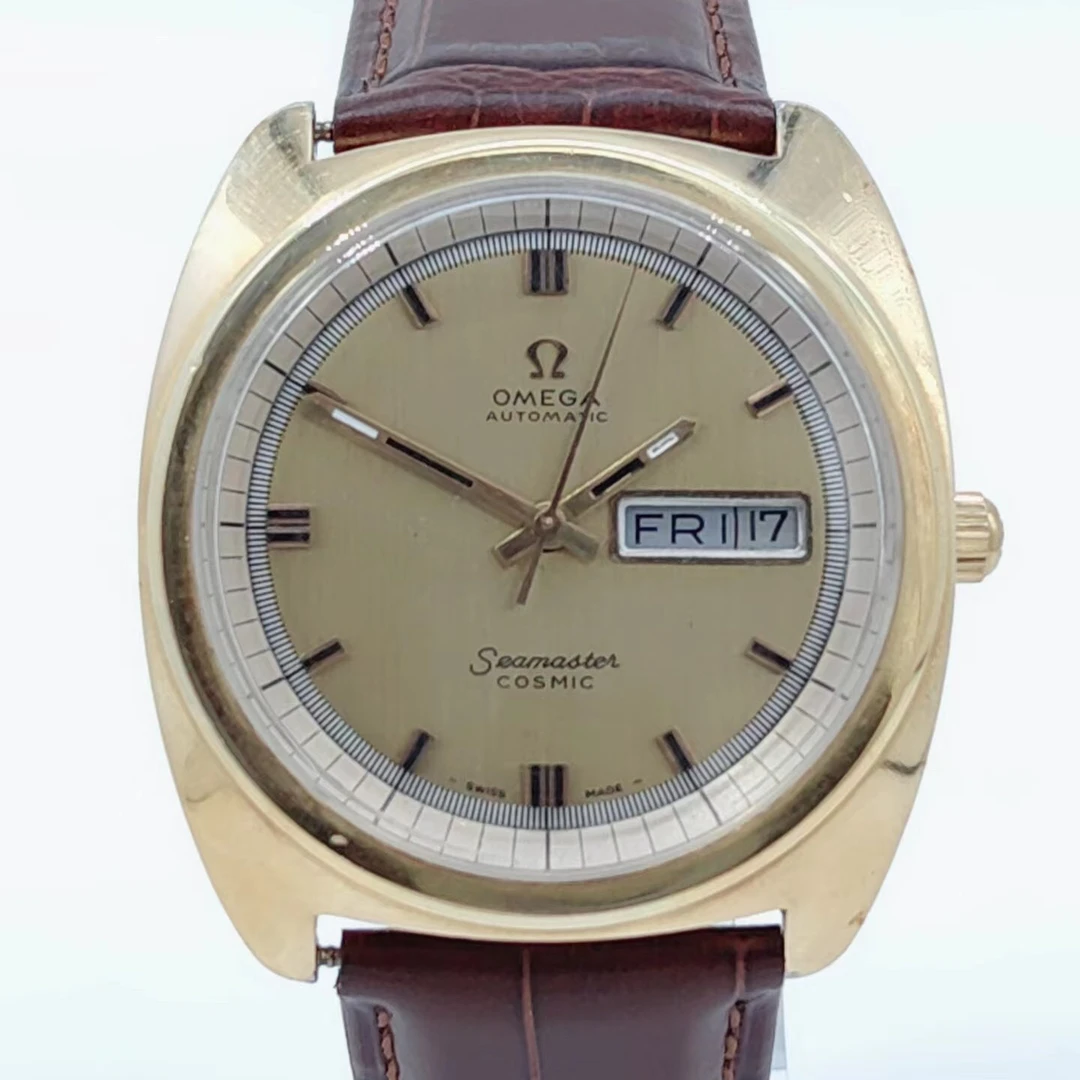 95新 Omega/欧米茄 男款系列自动机械男士腕表日期经典表径38.5mm