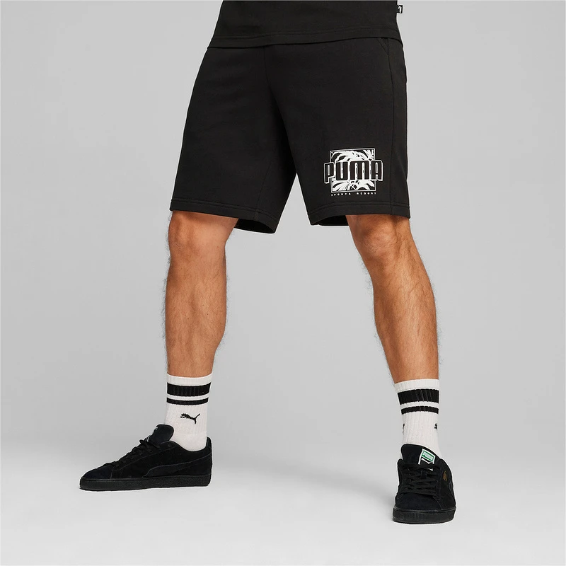 PUMA彪马官方男装女装2024新款运动裤休闲短裤684779