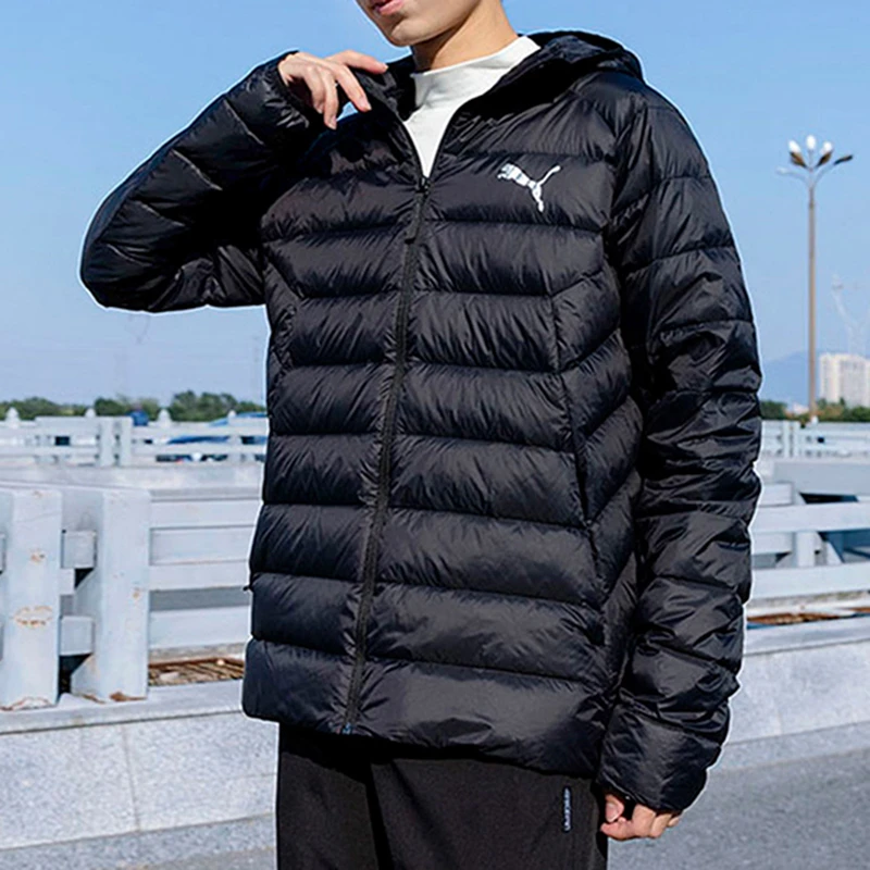 PUMA彪马官方男装女装运动休闲连帽防风轻薄压缩羽绒服672393【M】