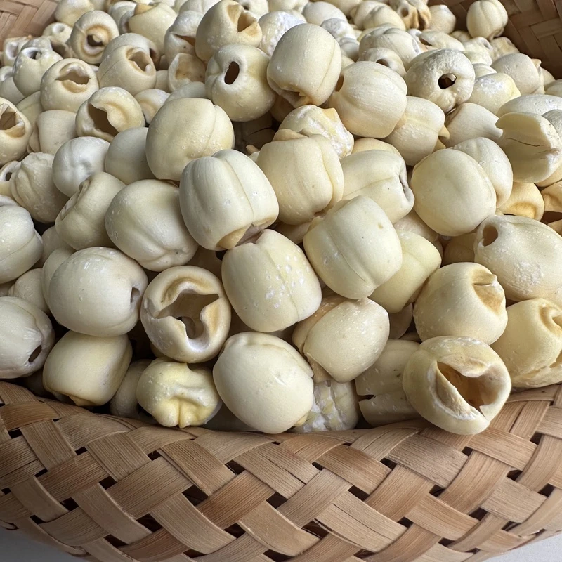 【福利】精选白莲子 无硫磺不漂白 新鲜磨皮干货粉糯清香