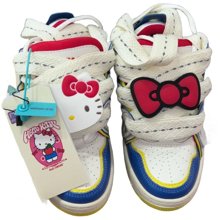 OLDORER X SKATER 001卡通凯蒂猫联名经典面包鞋运动联名滑板鞋