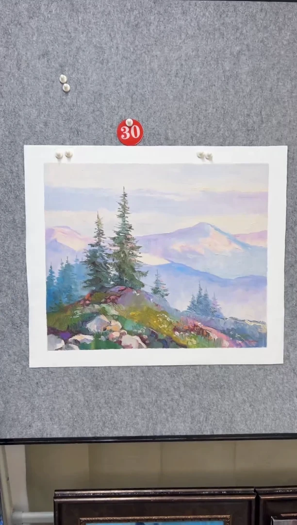 【闪购商品】俄罗斯油画作品《风景》50*60