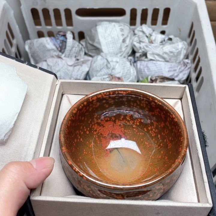 茶盏建窑建盏主人杯